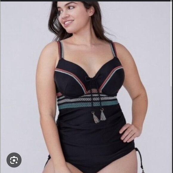 Cacique Other - Cacique 46DD swimsuit top